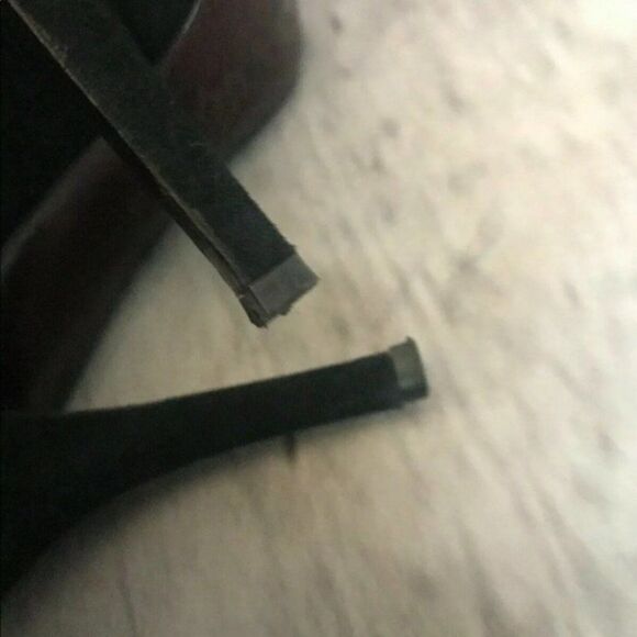 Heel Wing Tip Brogue Open Toe Nanette Patent Size 8.5 B Y - Picture 2 of 8